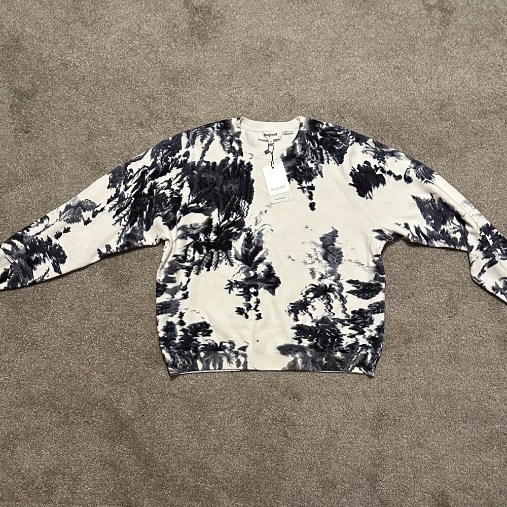 Desigual White Sweater